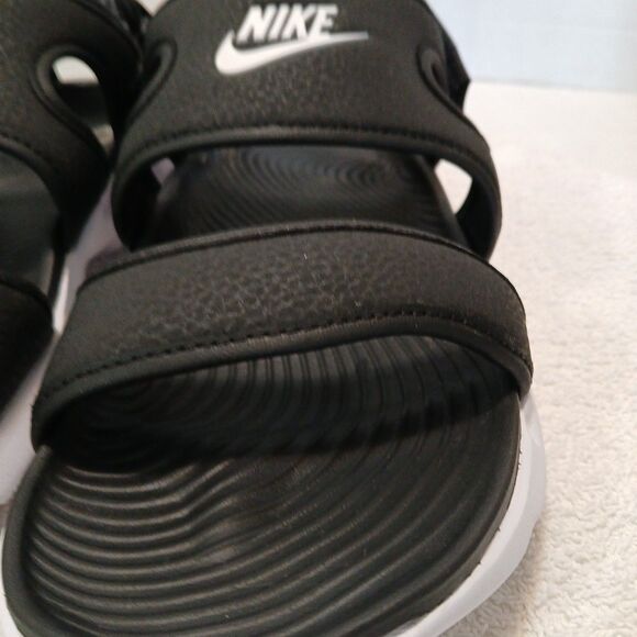 Nike Owaysis Womens Black/White Sandals CK9283-002 Size 8 Adjustable Strap - Picture 13 of 16